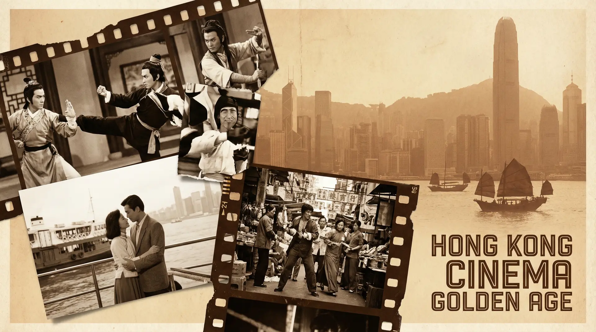香港电影黄金时代专题 - 吃瓜视频 美学变迁