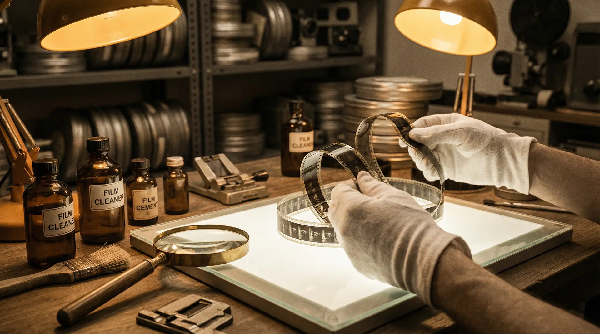 修复师手记 - 经典 吃瓜视频 胶片修复工作台